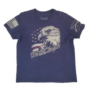 Grunt Style Men's Blue We The People American Eagle Short Sleeve T-Shirt XL